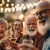 a group of people holding glasses of wine