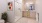 a bathroom with a glass-walled shower
